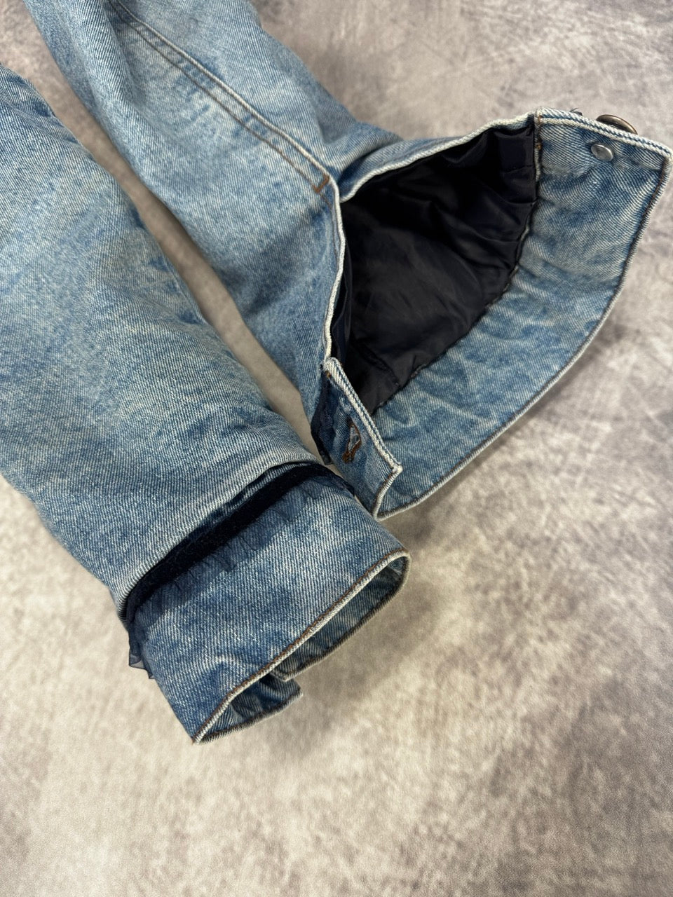 FRESHLY PICKED DENIM JACKET / UPCYCLED - S