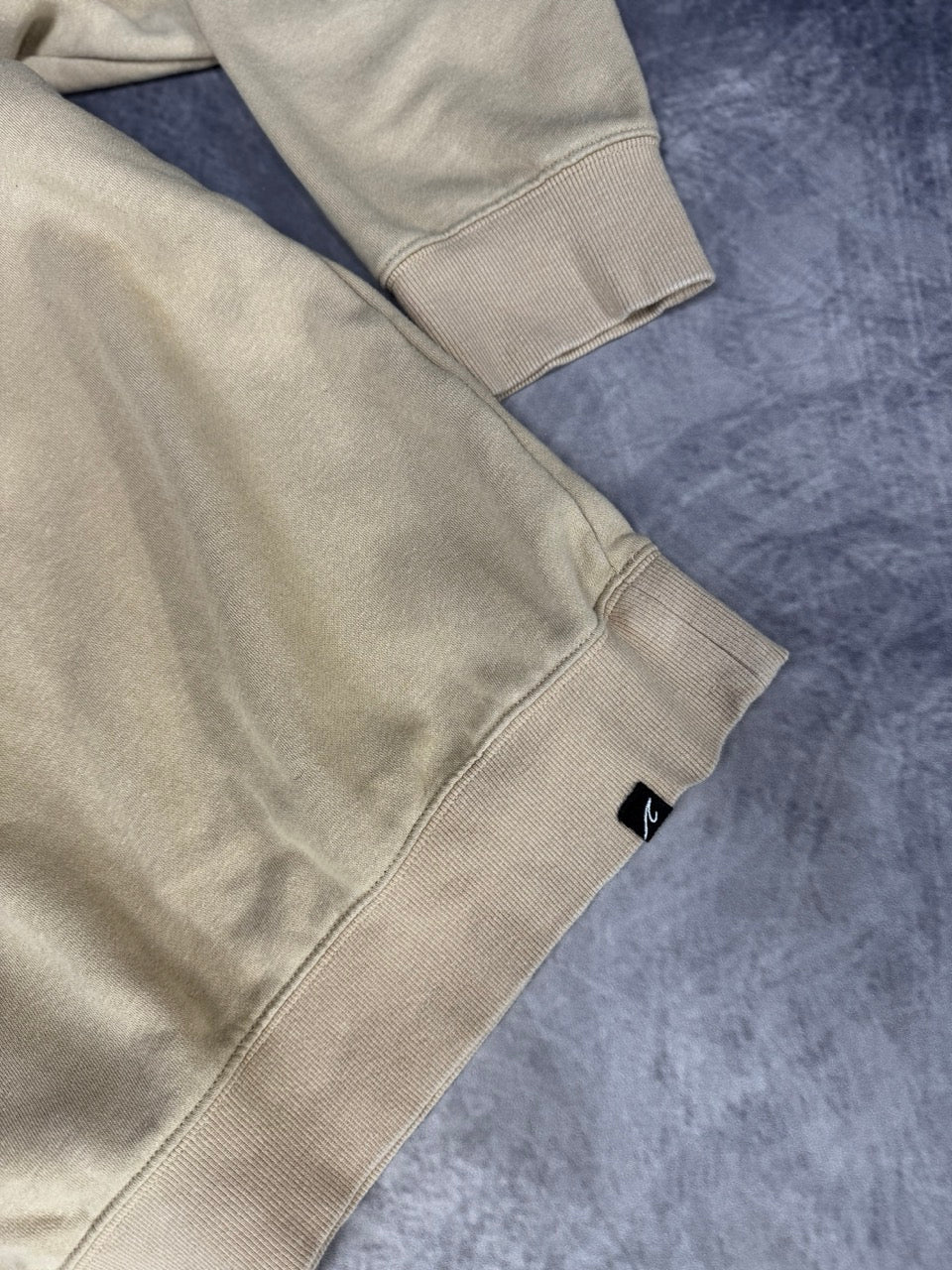 CREAM BUTTON UP - PAM SWEATER - M