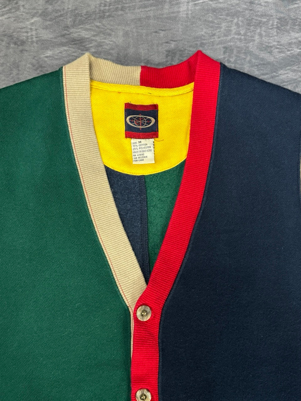 MULTICOLORED VEST - M