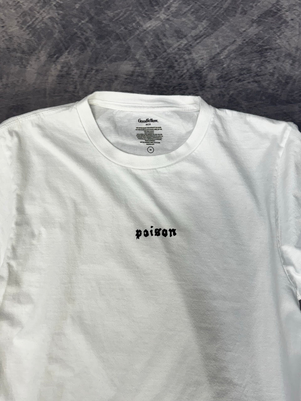 POISON WHITE T-SHIRT - M