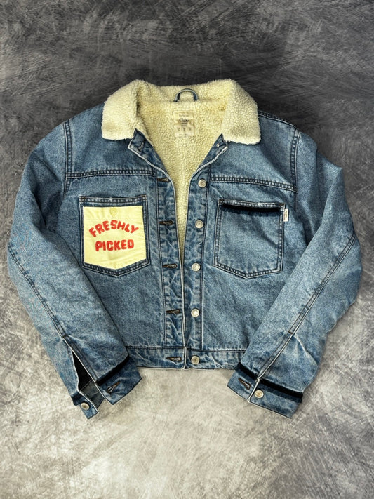FRESHLY PICKED DENIM JACKET / UPCYCLED - S