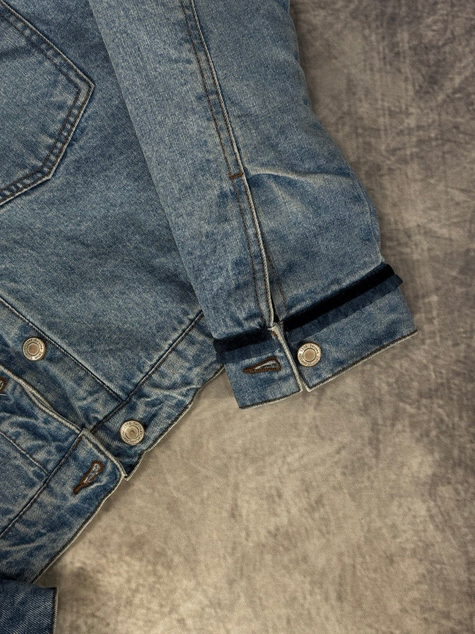 FRESHLY PICKED DENIM JACKET / UPCYCLED - S