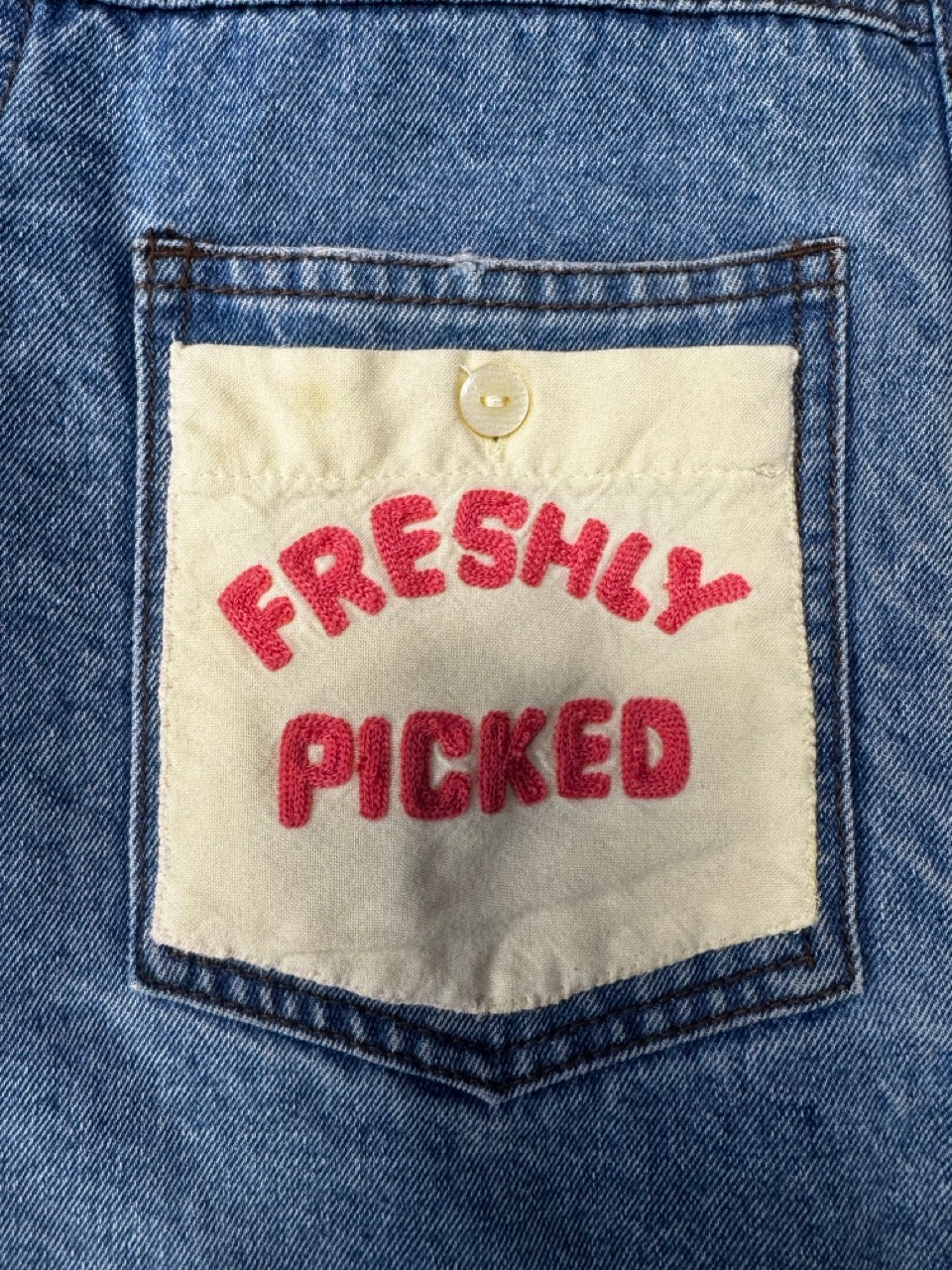 FRESHLY PICKED DENIM JACKET / UPCYCLED - S