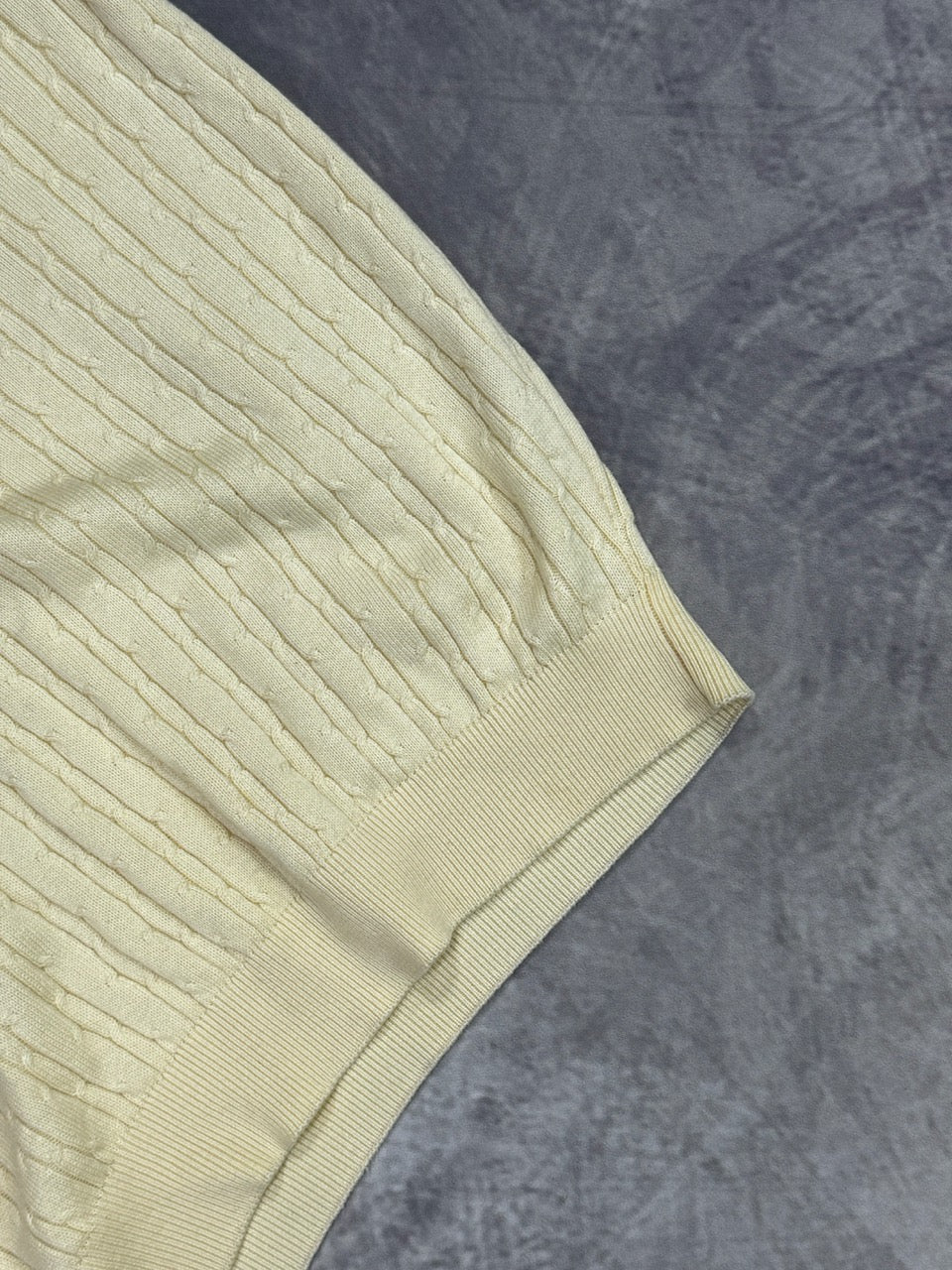 1990S LIGHT YELLOW VEST - M