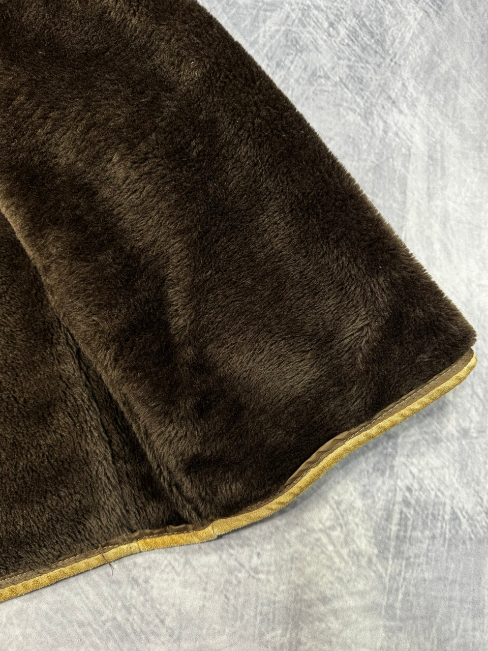1980S TAN SUEDE LEATHER JACKET