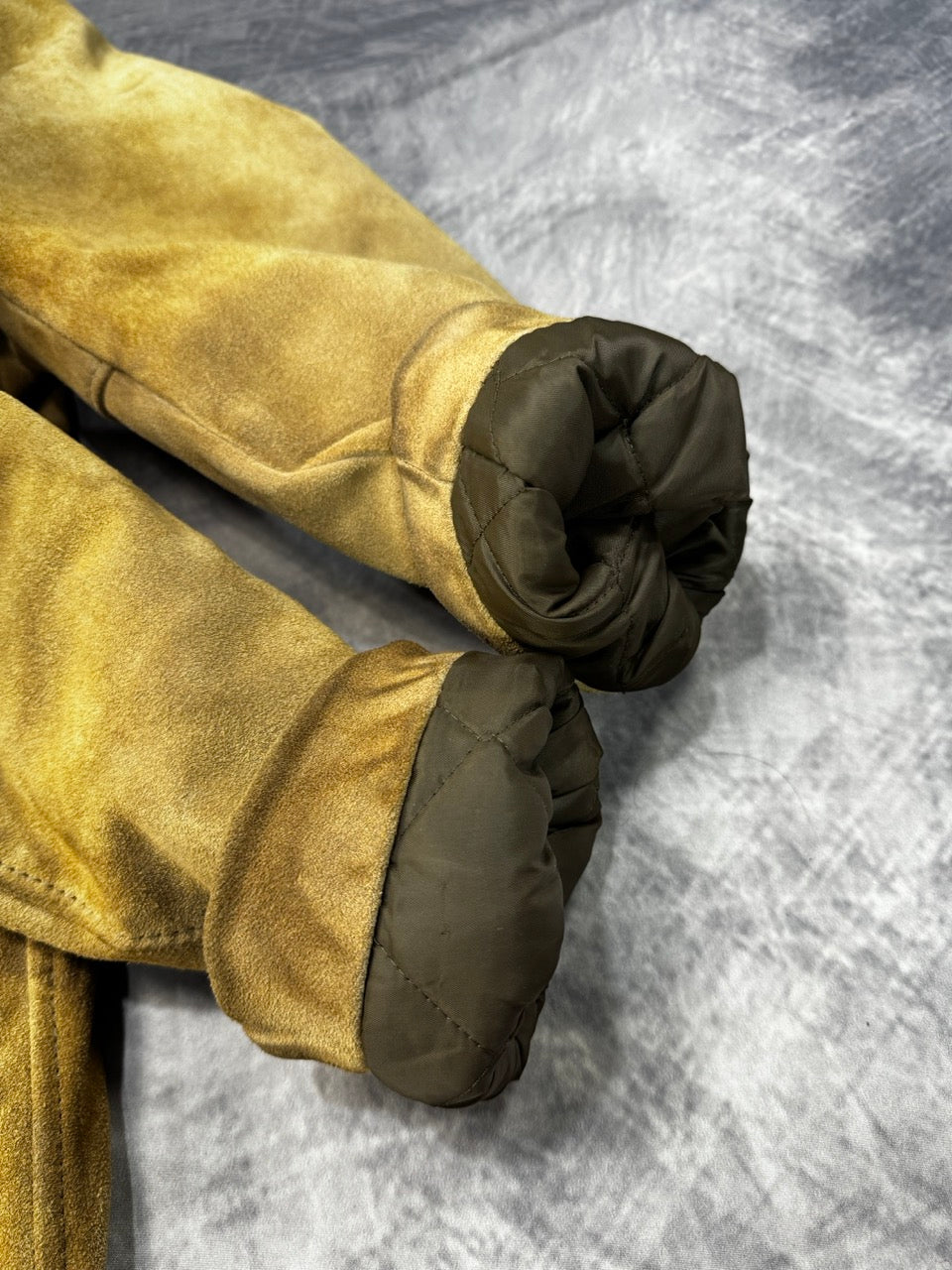 1980S TAN SUEDE LEATHER JACKET