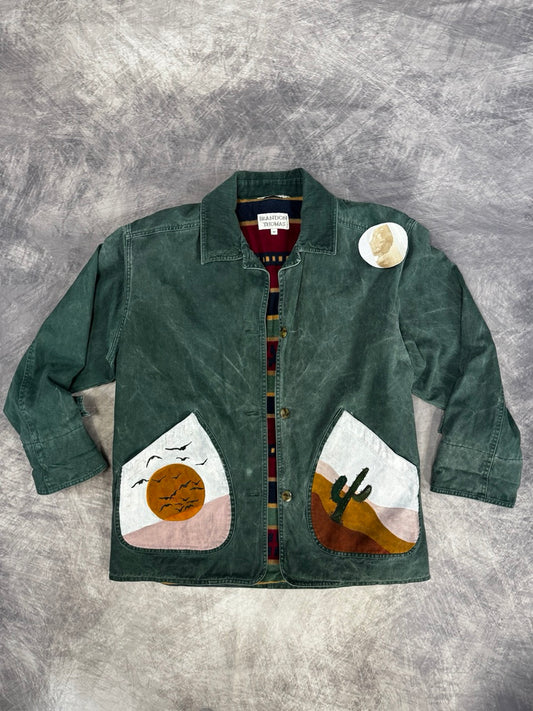 DESERT- GREEN JACKET - M