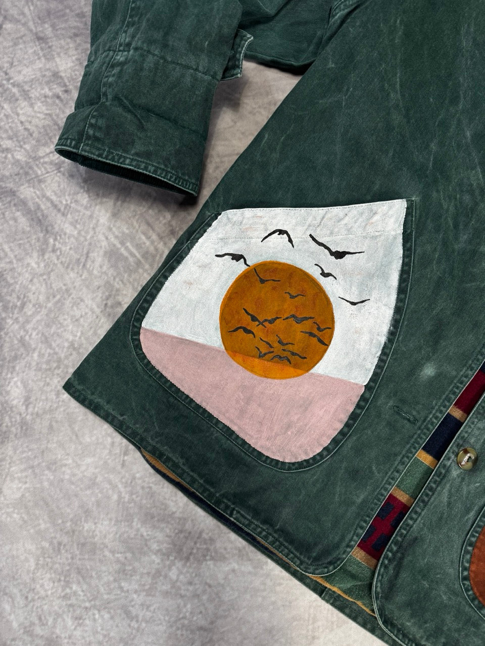 DESERT- GREEN JACKET - M