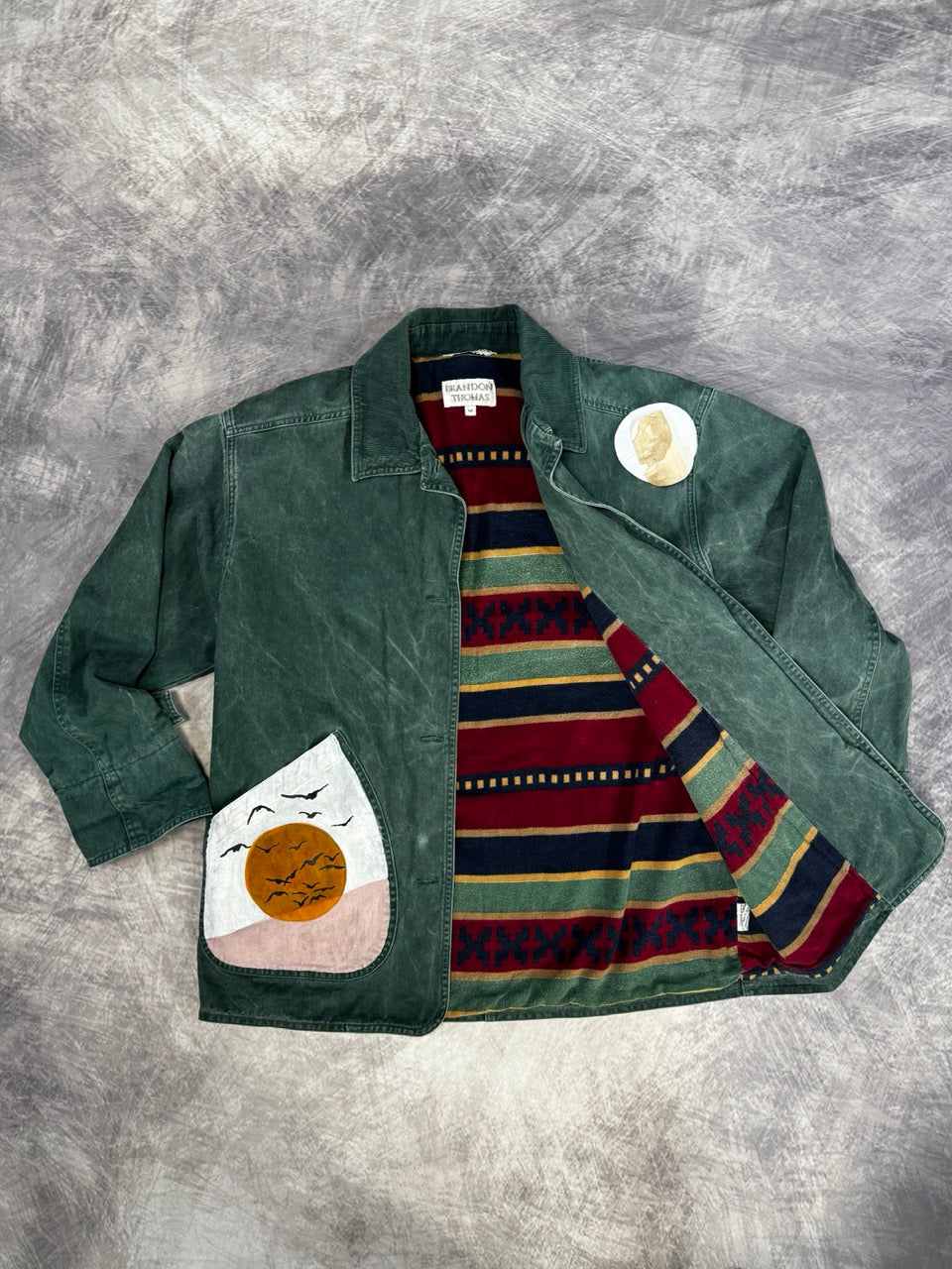 DESERT- GREEN JACKET - M