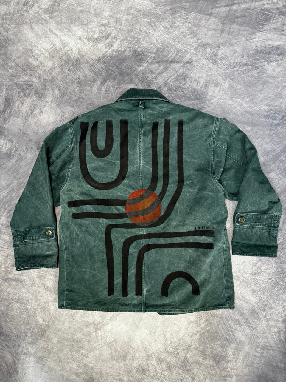 DESERT- GREEN JACKET - M