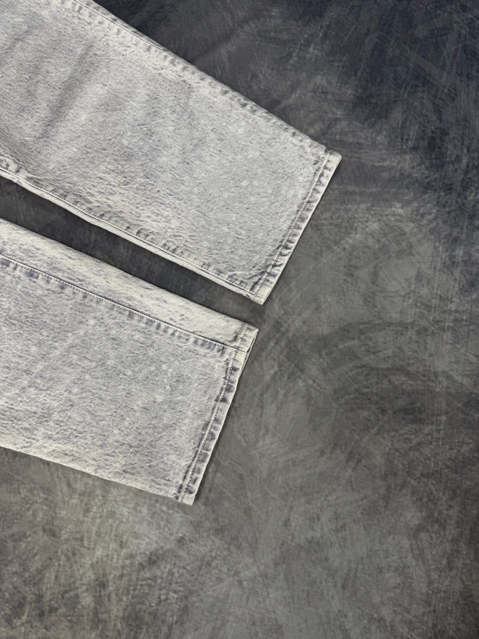 METAMORPHOSIS VIOLET DENIM PANTS - 8
