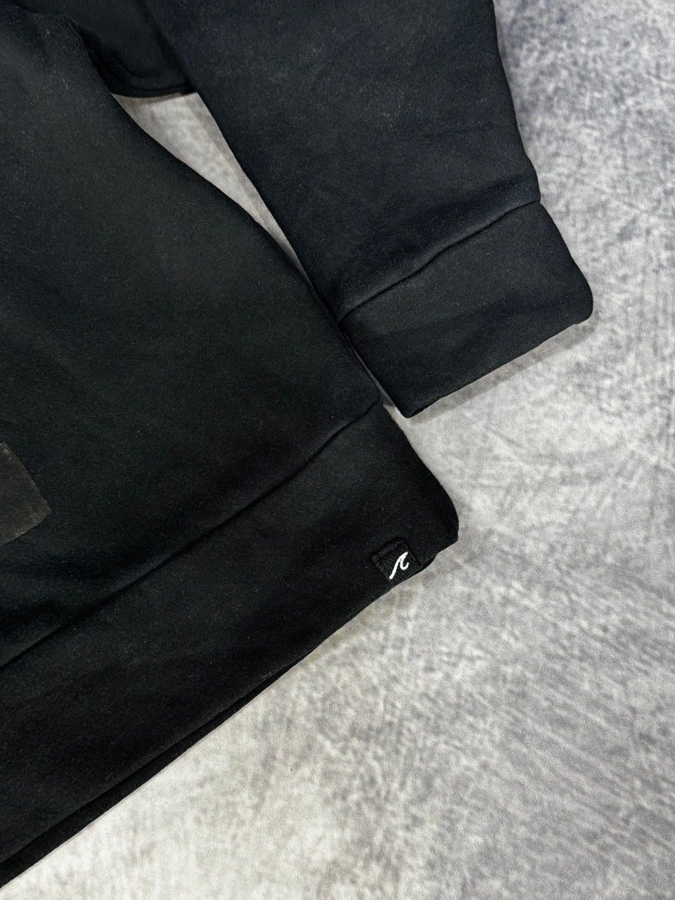 ADINKRA BLACK HOODIE - M